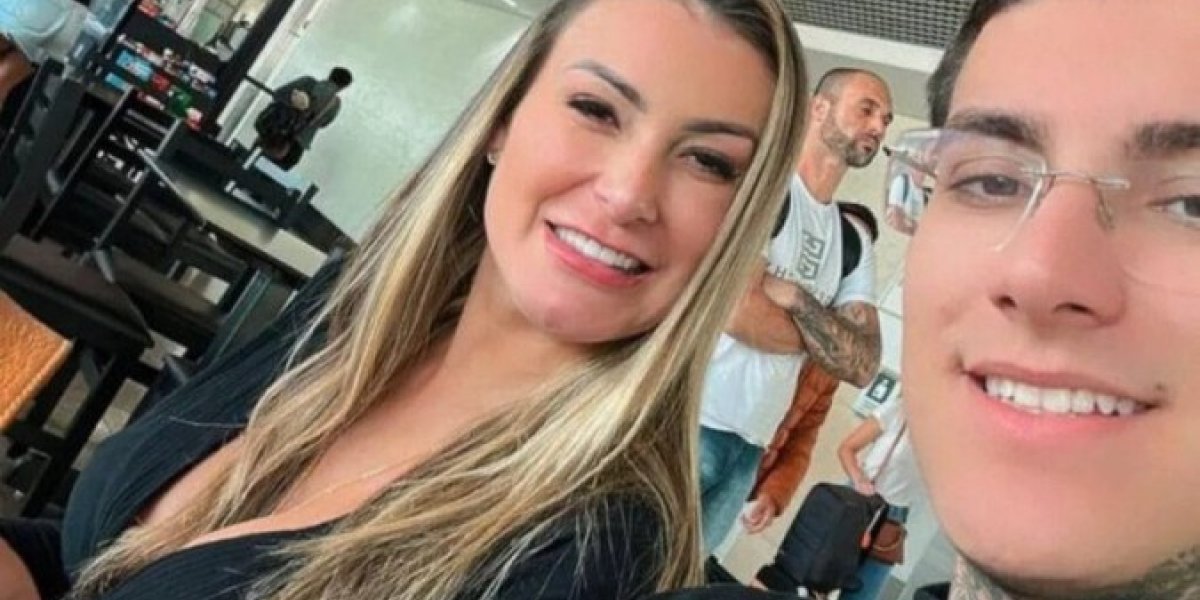 Andressa Urach diz que filho processou o pai por não pagar pensão