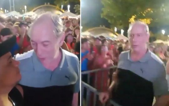 Ciro Gomes dá tapa em rosto de homem que o chama de “bandido”; veja