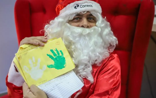 Papai Noel dos Correios amplia prazo para entrega de presentes