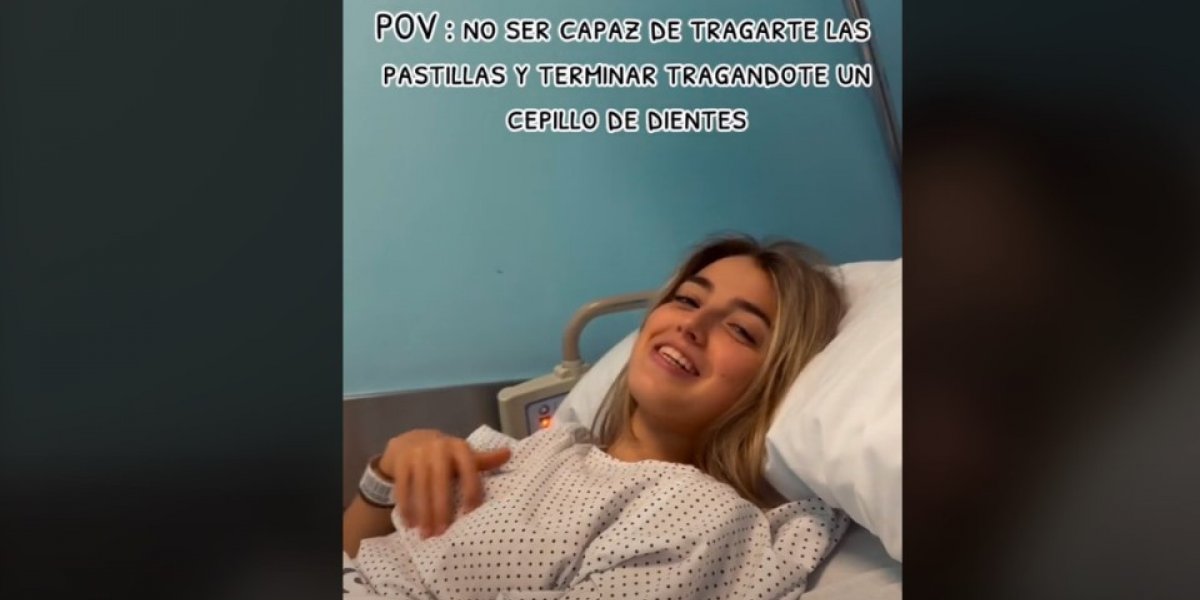 Jovem acaba engolindo escova de dentes na tentativa de remover comida engasgada