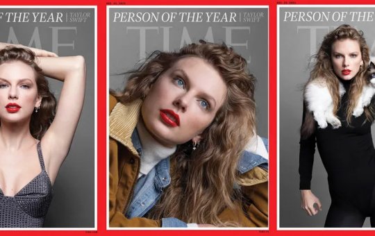 Taylor Swift é eleita a “pessoa do ano” por revista