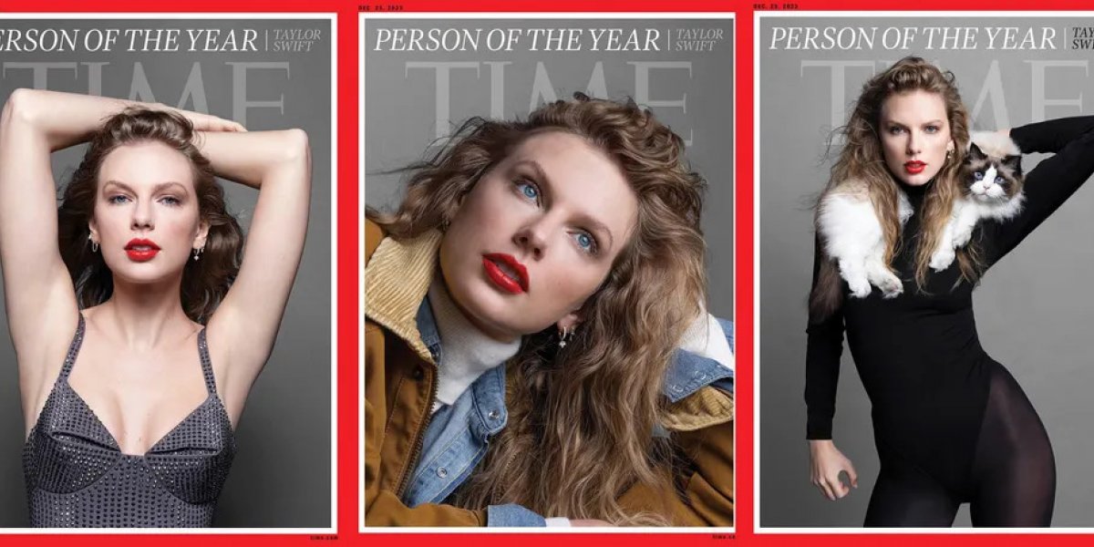 Taylor Swift é eleita a “pessoa do ano” por revista
