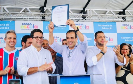 Prefeitura investe mais de R$ 50 milhões na reconstrução de mais quatro escolas