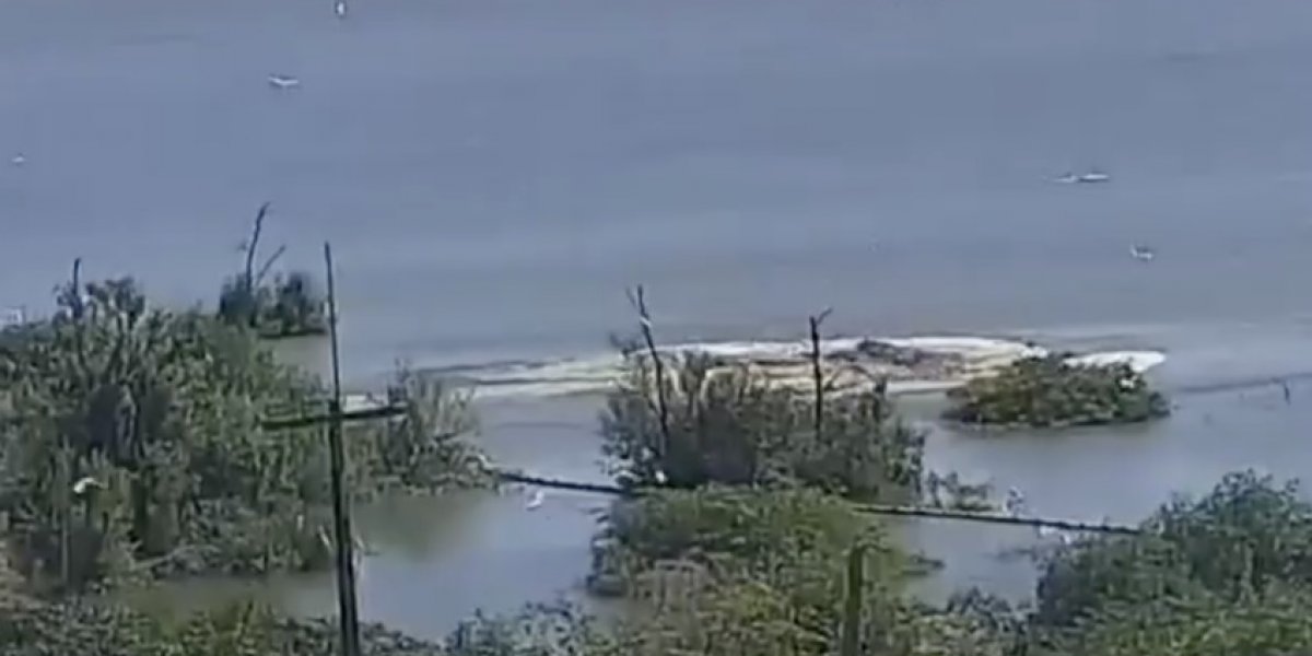 Mina da Braskem rompe embaixo de lagoa em Maceió