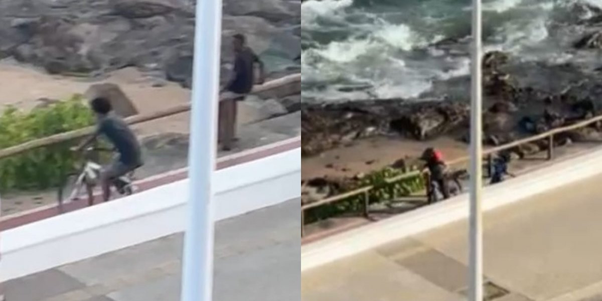 Moradores registram assaltos em ciclovia na orla de Salvador