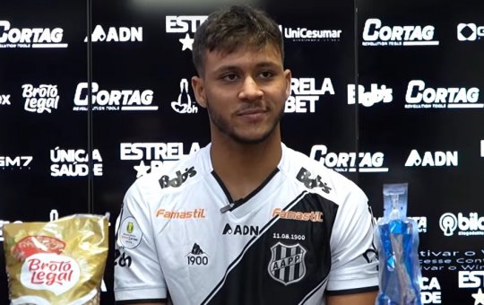 Vitória negocia um novo empréstimo de Gabriel Santiago com a Ponte Preta