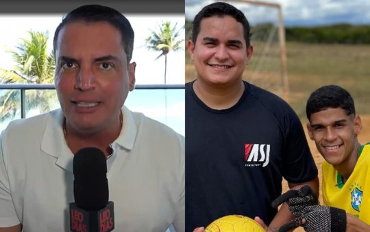 Vídeo: Léo Dias se desculpa com ex-empresário de Luva de Pedreiro