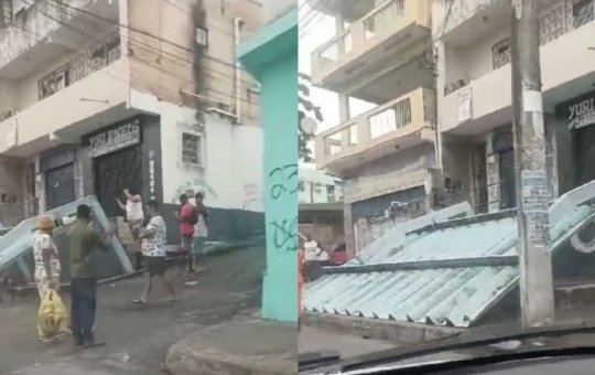 Cinco ficam feridos após estrutura de ponto de ônibus desabar na Sussuarana