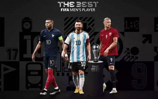 Messi, Haaland e Mbappé são os finalistas do prêmio “The Best” da FIFA