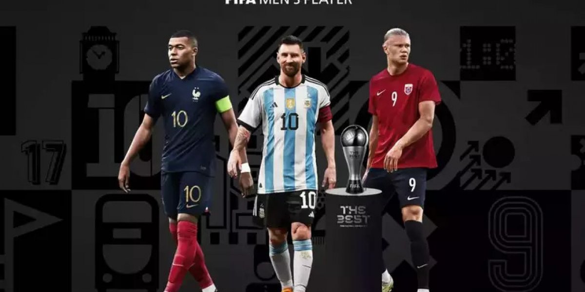 Messi, Haaland e Mbappé são os finalistas do prêmio “The Best” da FIFA