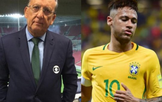 Entenda porque Neymar não participou do documentário sobre Galvão Bueno