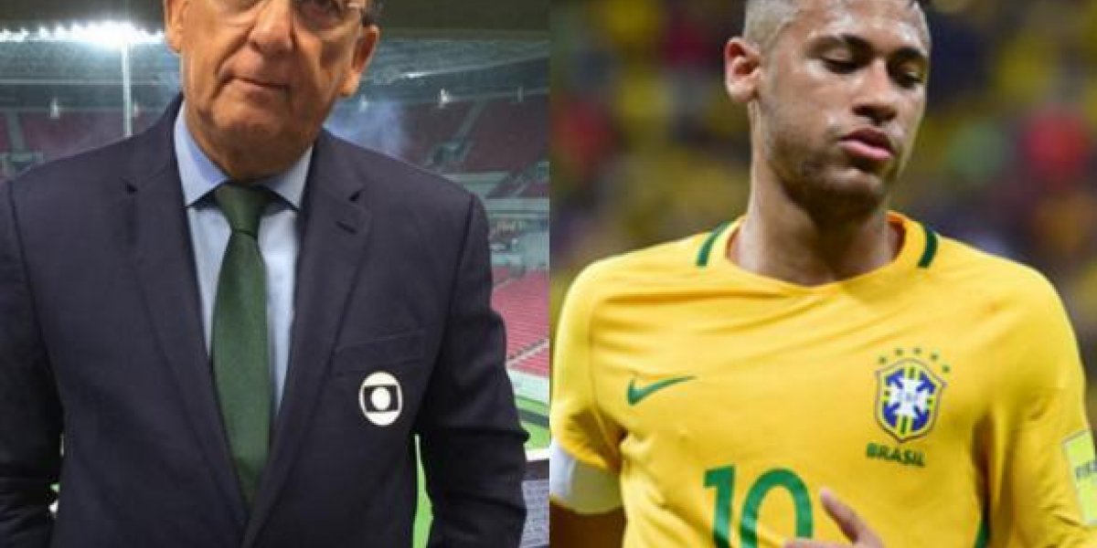 Entenda porque Neymar não participou do documentário sobre Galvão Bueno