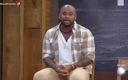 Enfermeiro baiano Cezar Black é eliminado de A Fazenda 15 com 14,87% dos votos