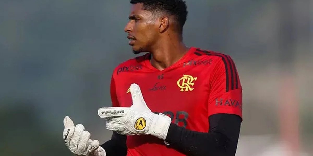 Vitória se interessa pelo goleiro Hugo Souza do Flamengo