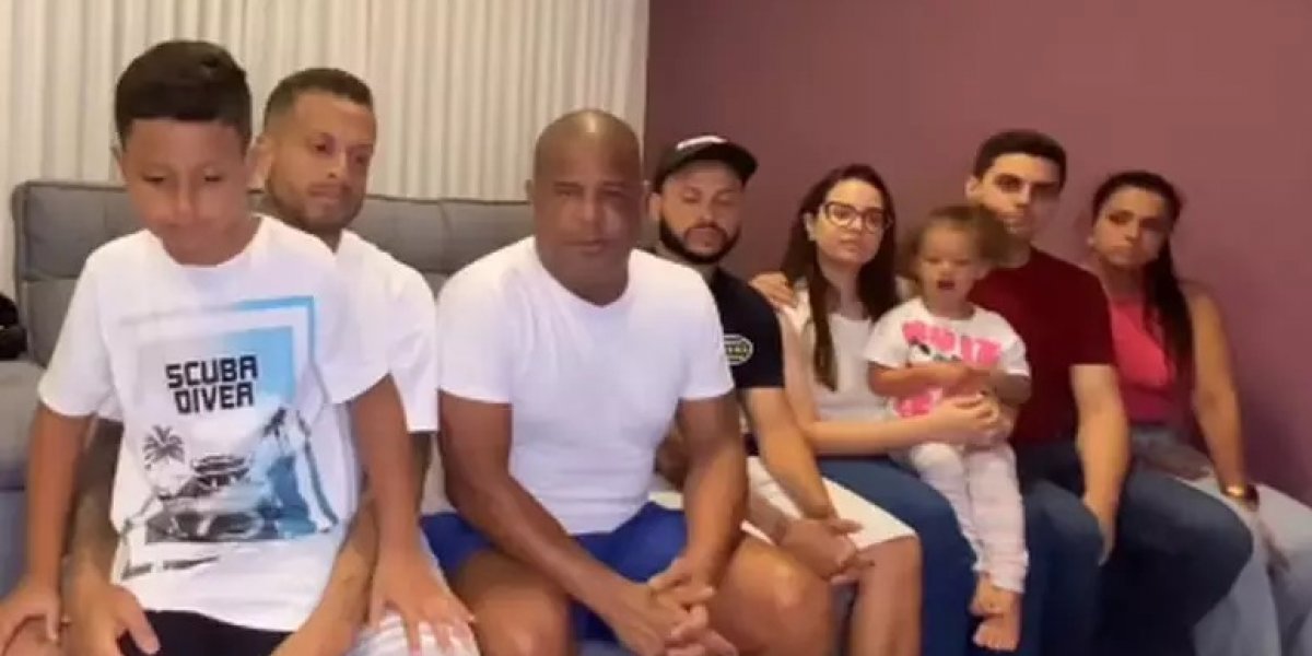 Após sequestro, ex-jogador Marcelinho Carioca publica vídeo ao lado da família