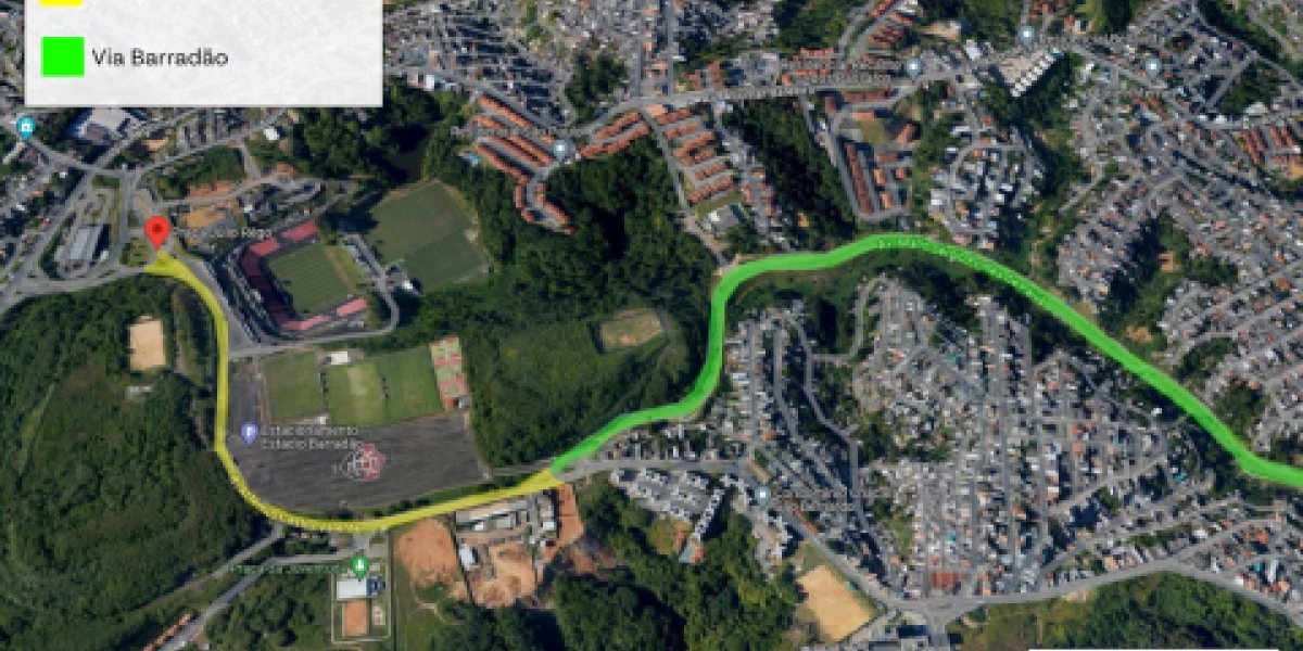 Obra de duplicação da rua Artêmio Valente que dá acesso ao Barradão é iniciada