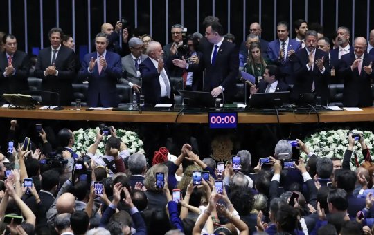 "Brasil não podia continuar a viver com atraso", diz Pacheco