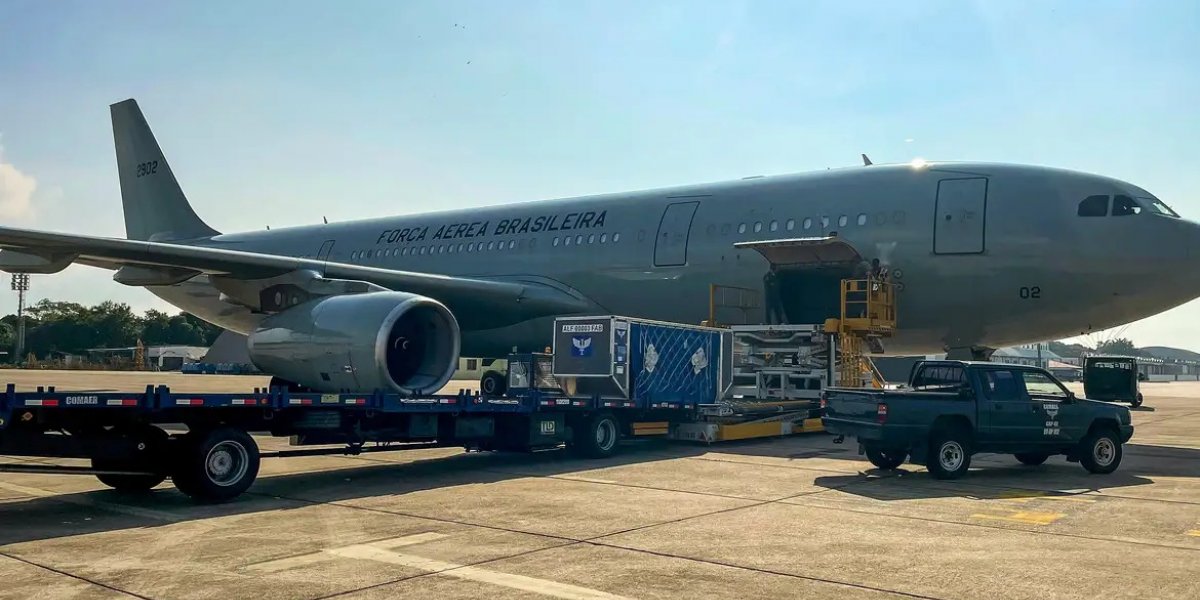 Terceiro voo de repatriação de brasileiros em Gaza decola do Rio