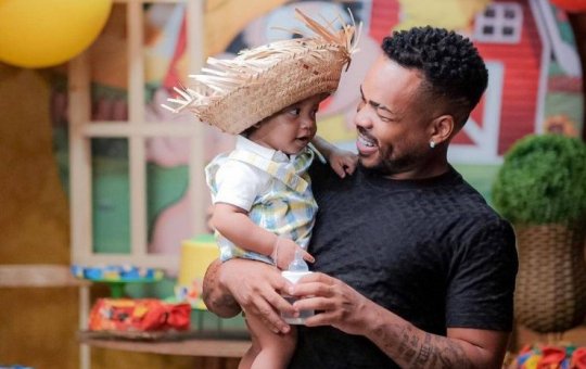 Cristian Bell celebra aniversário de 1 ano do filho de Rodrigo Amendoim