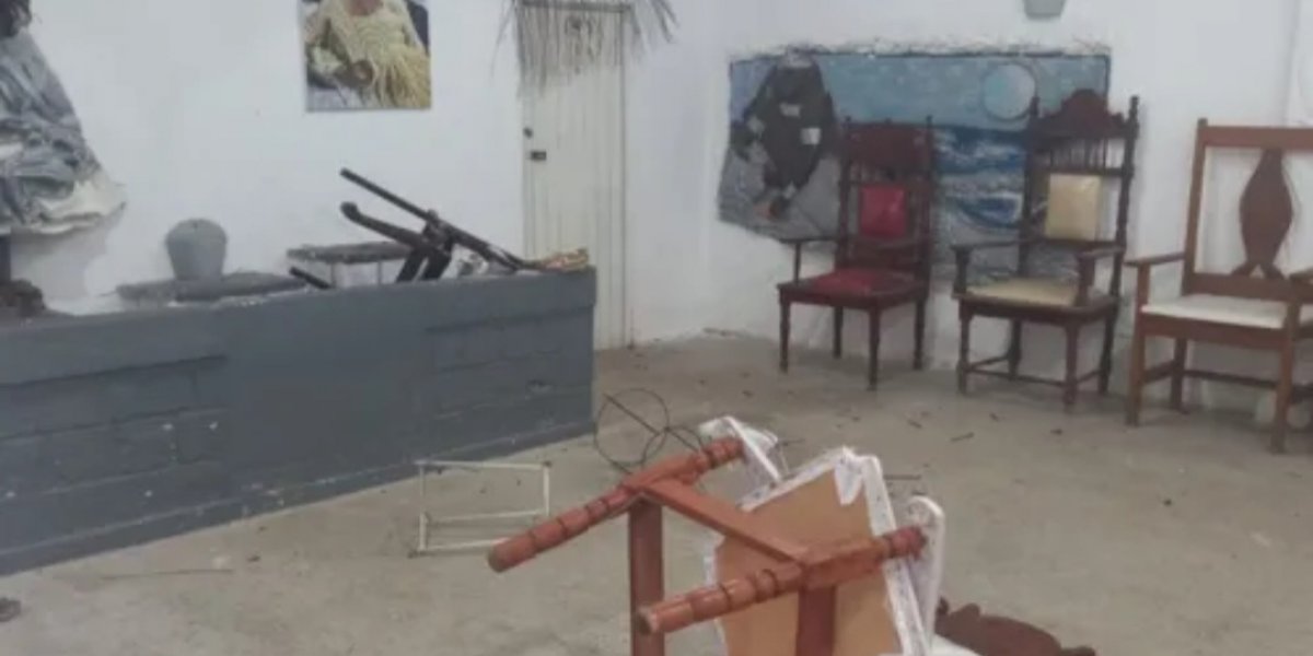 Homem é preso em flagrante após vandalizar terreiro em Salvador