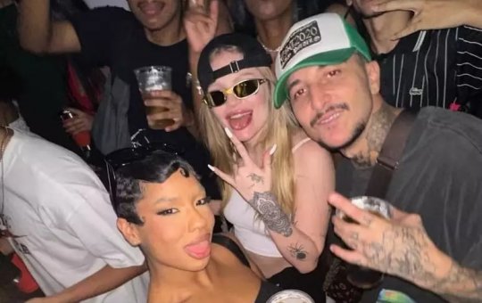 Luísa Sonza viraliza ao curtir baile funk na periferia de São Paulo