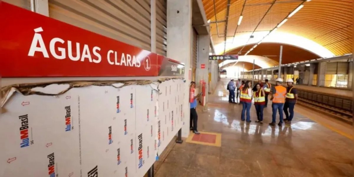 Estação Águas Claras do metrô de Salvador inicia operação nesta terça (26)