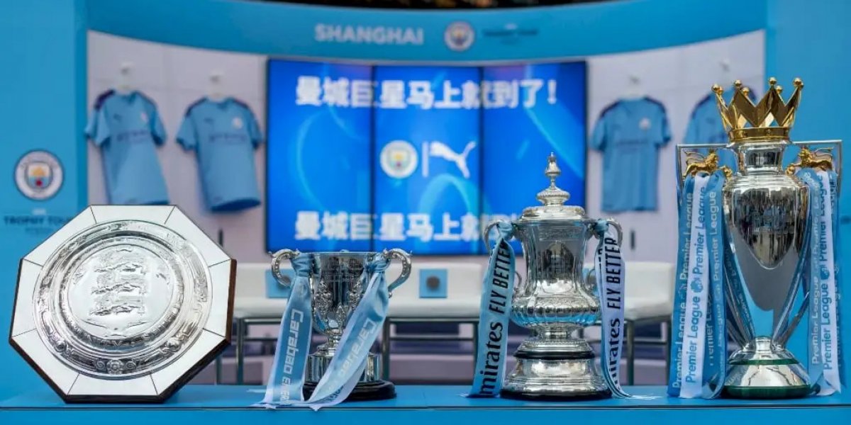 Manchester City vai exibir troféus em museu do Bahia na Fonte Nova
