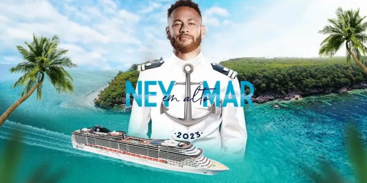 Cruzeiro de Neymar começa nesta terça reunindo músicos e famosos