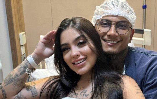 Nasce Serena, fruto do relacionamento entre MC Mirella e Dynho Alves