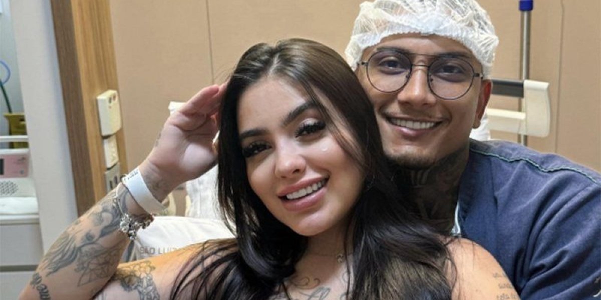 Nasce Serena, fruto do relacionamento entre MC Mirella e Dynho Alves