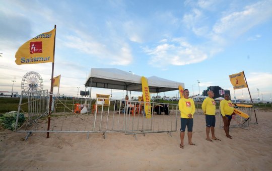 Salvamar vai operar em esquema de plantão durante o Reveillon