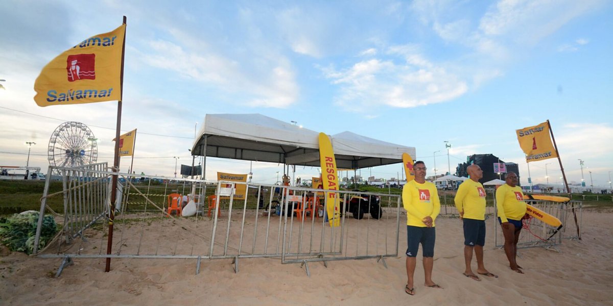 Salvamar vai operar em esquema de plantão durante o Reveillon