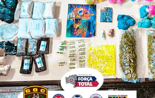 Homem é preso com drogas dentro de carro em operação policial