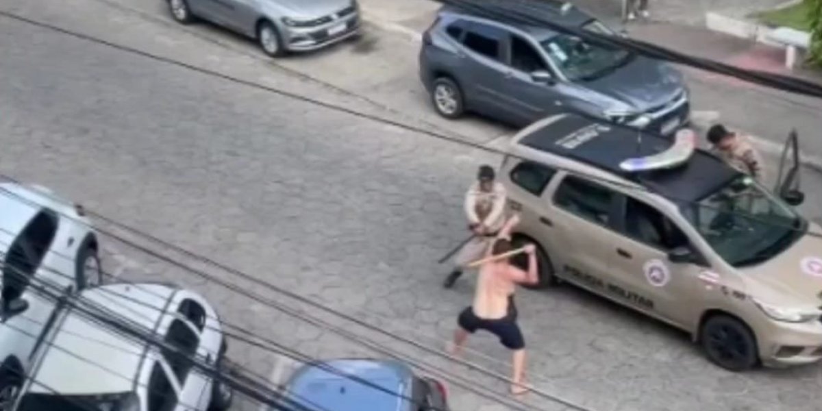 Homem que agrediu PMs em Itapetinga é suspeito de matar a própria tia a pauladas