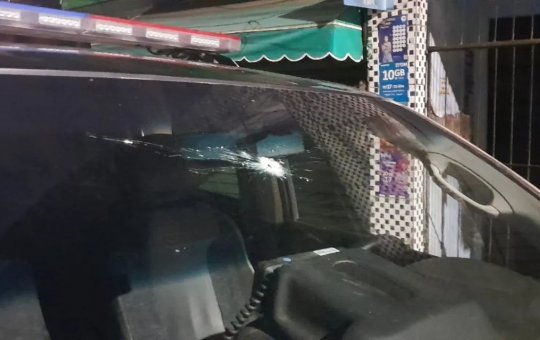 Grupo de homens armados atira em viatura da PM no bairro de Valéria, em Salvador