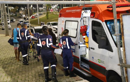 Grávida entra em trabalho de parto no Festival Virada Salvador e é atendida