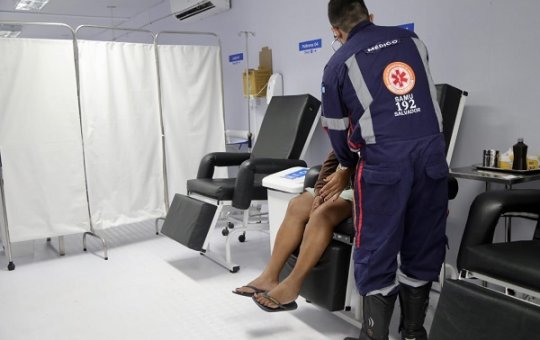 Módulos de saúde tem cerca de 122 atendimentos no segundo dia do Festival Virada