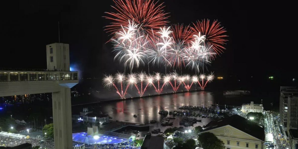 Festival da virada vai dar boas vindas ao ano novo com 15 minutos de fogos
