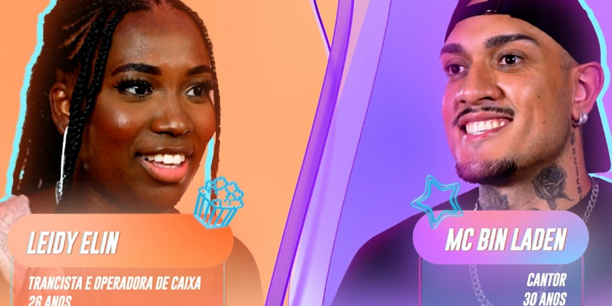 MC Bin Laden e Leidy Elin são os primeiros anunciados do elenco do BBB24
