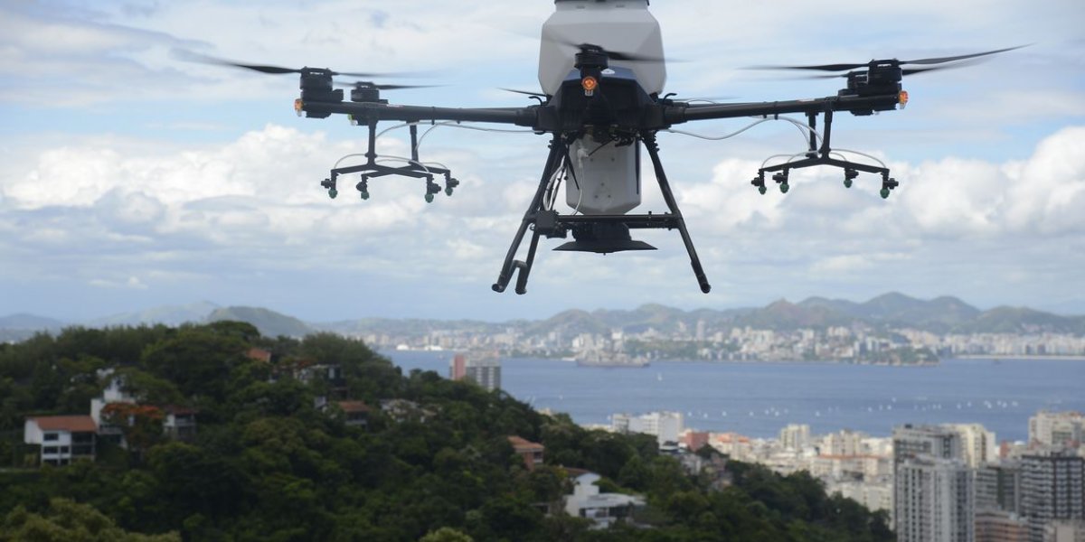 Rio contará com drone e inteligência artificial no reflorestamento