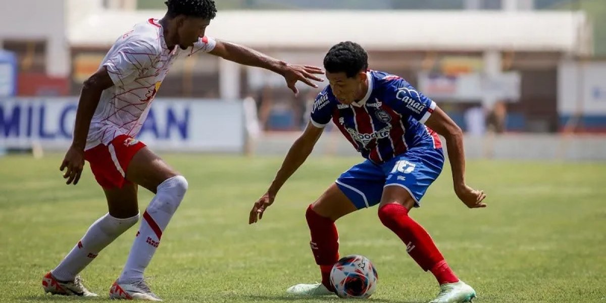 De virada, Bahia perde para o Bragantino e se complica na Copinha