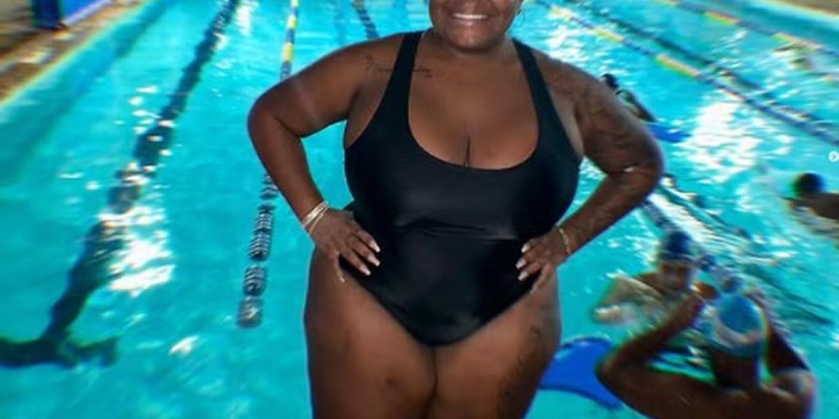 Jojo Todynho começa a praticar natação e comenta: “Vou virar Ariel”