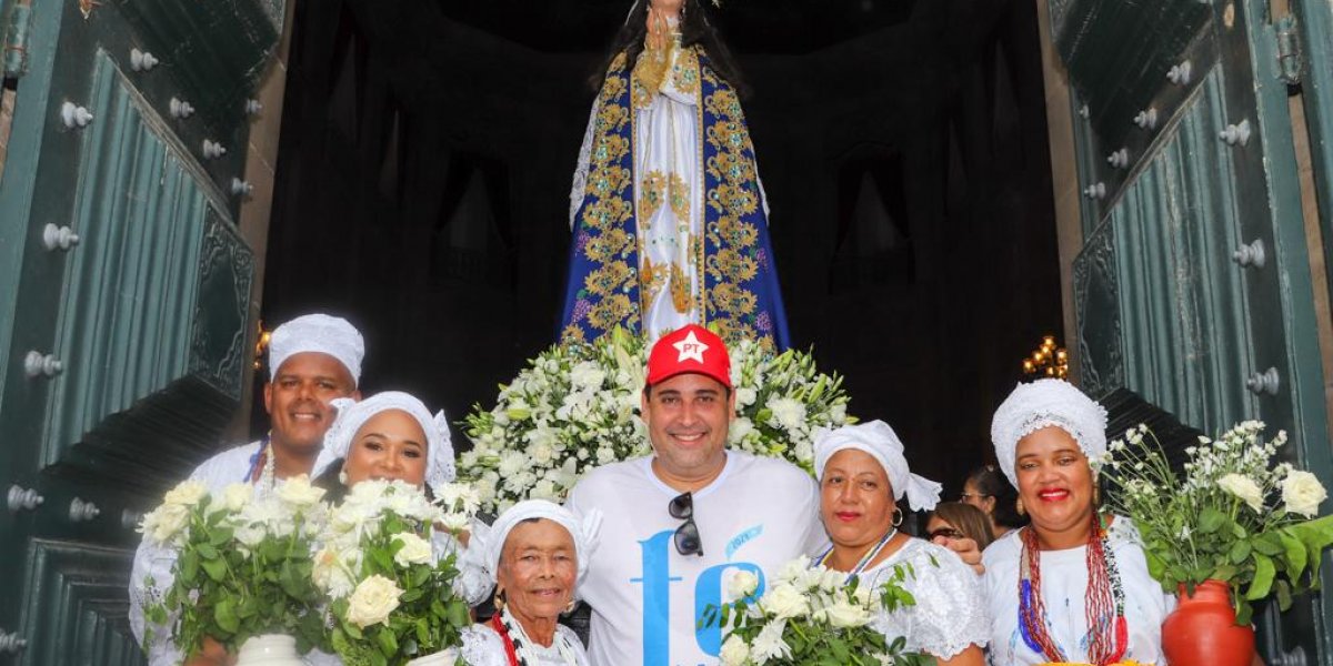 No Bonfim, presidente do PT-BA garante presença de Lula nas eleições municipais