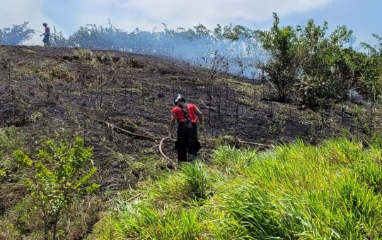 Corpo de Bombeiros apontam aumento de 43% de incêndios em relação á 2022