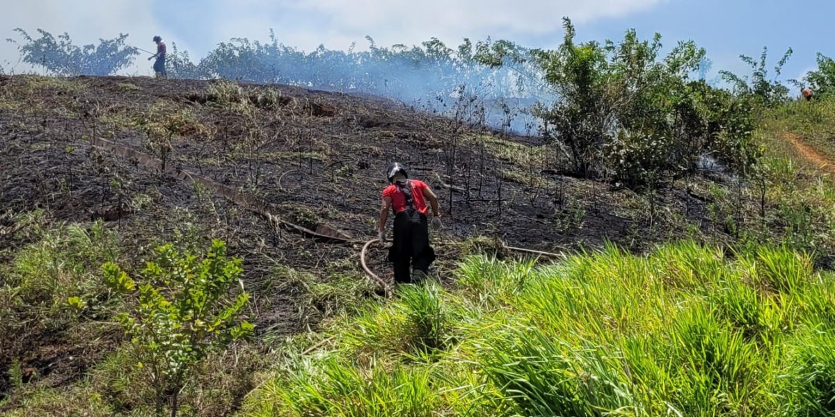 Corpo de Bombeiros apontam aumento de 43% de incêndios em relação á 2022
