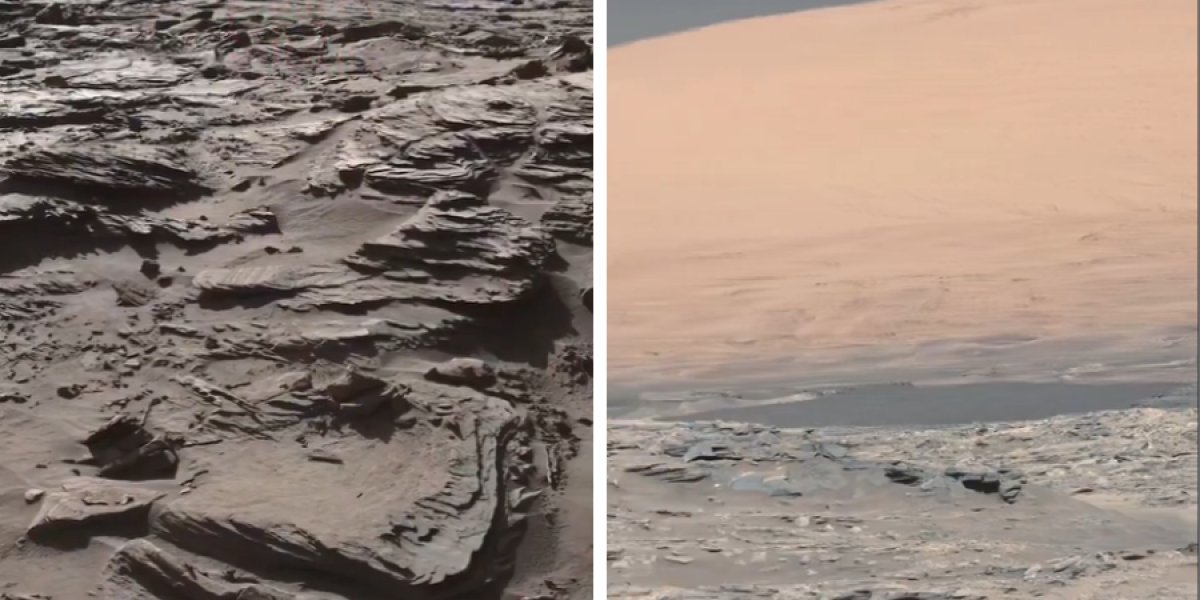 Nasa divulga imagens e áudio da superfície do planeta Marte