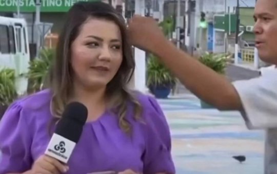 Jornalista da Globo passa por susto e é agredida no Amazonas