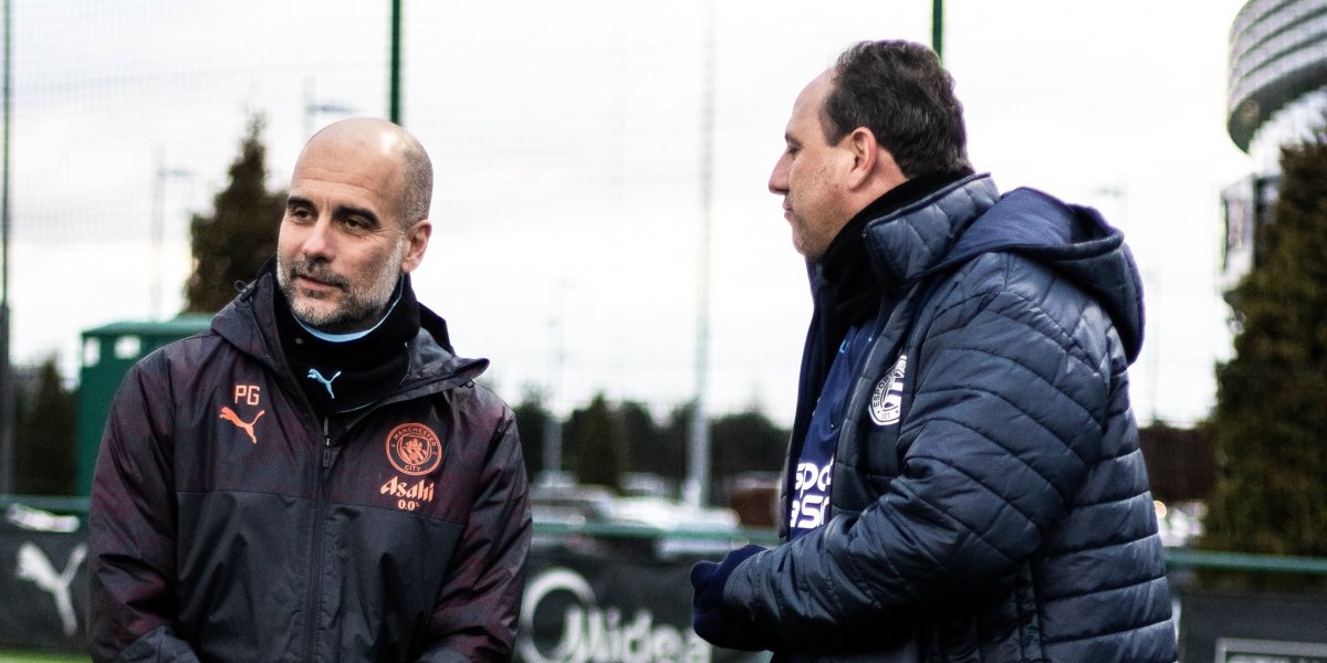 Guardiola faz elogios a Ceni e espera convite do Bahia para ir ao Brasil