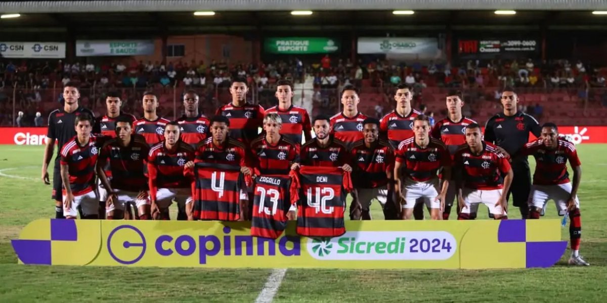 Mesmo desfalcado, Flamengo supera Náutico e segue vivo na Copinha