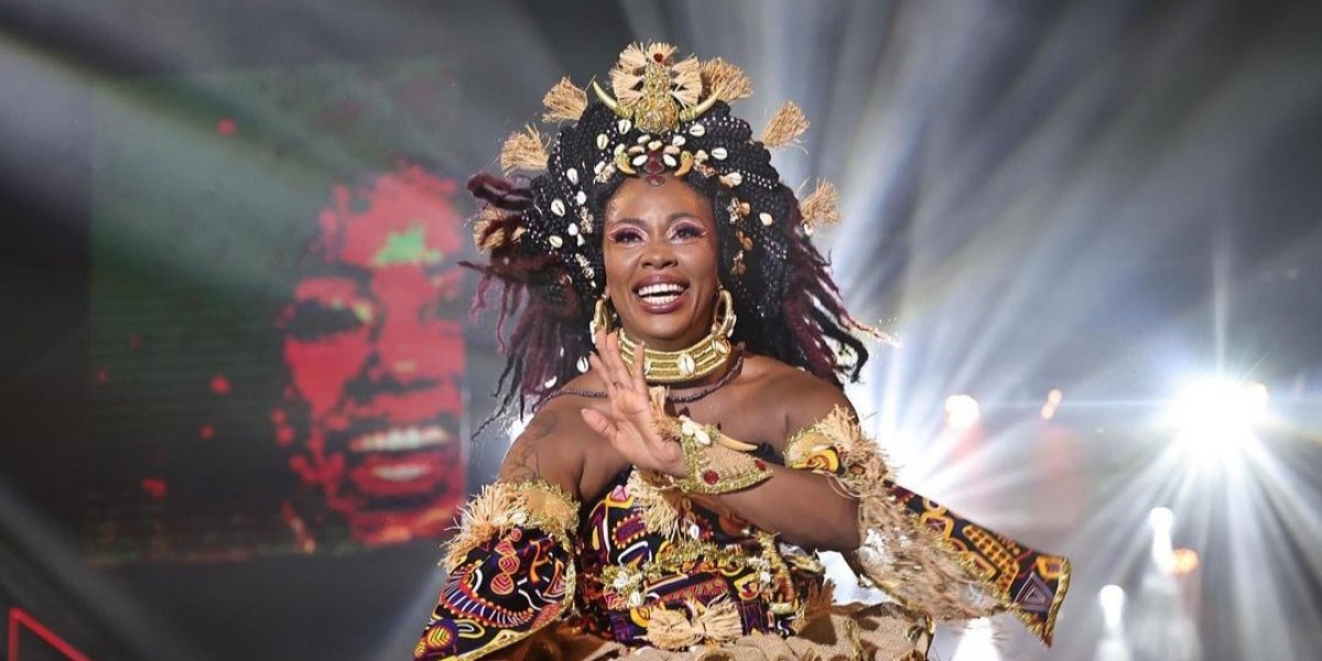 Direto da Liberdade, Larissa Valéria é eleita Deusa do Ébano 2024